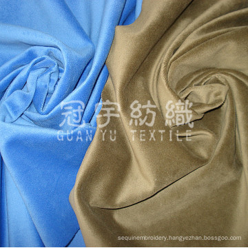 100% Polyester Velour Microfiber Fabric for Sofa